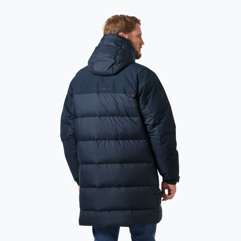 Pánská péřová bunda Helly Hansen Escape Down Parka navy 2