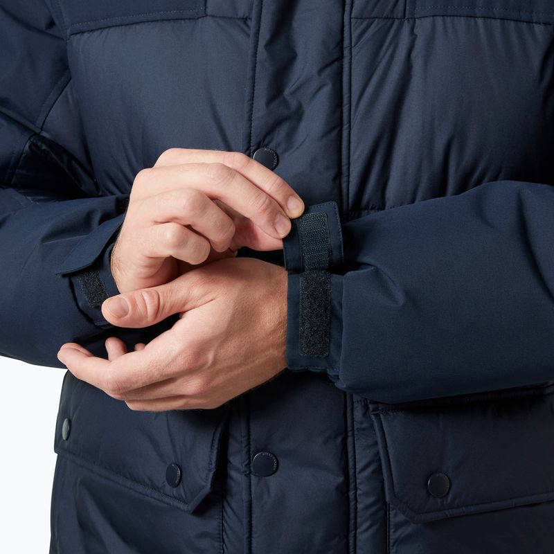 Pánská péřová bunda Helly Hansen Escape Down Parka navy 4