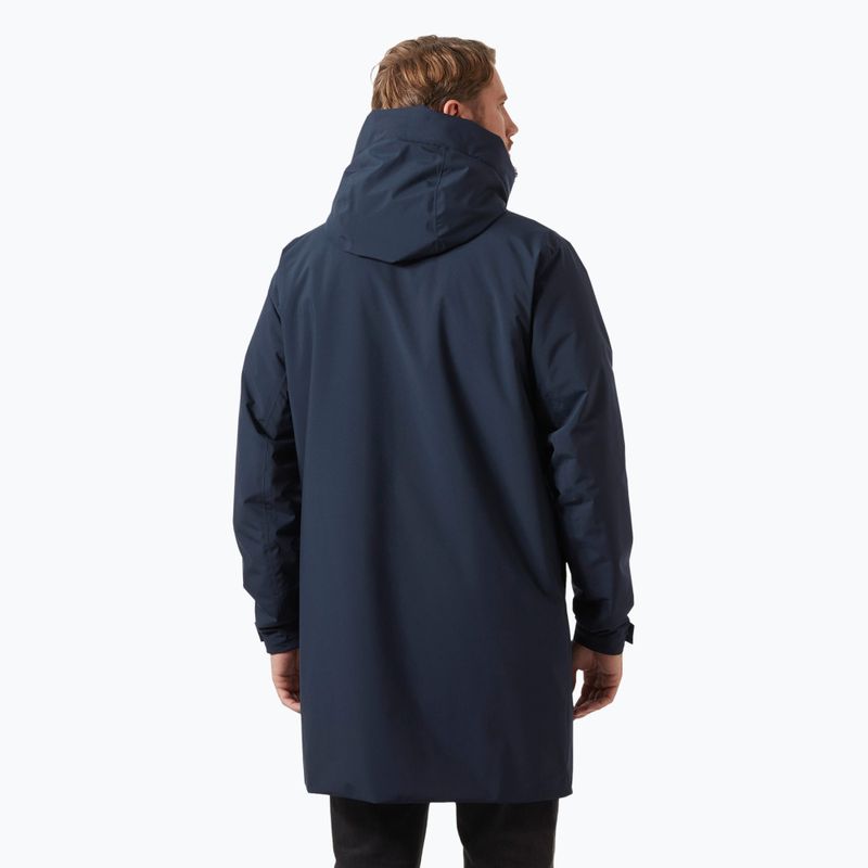 Pánská bunda do deště Helly Hansen Munich Insulated navy 2