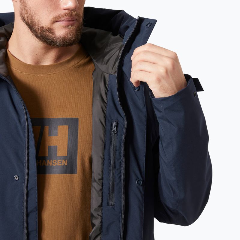 Pánská bunda do deště Helly Hansen Munich Insulated navy 6