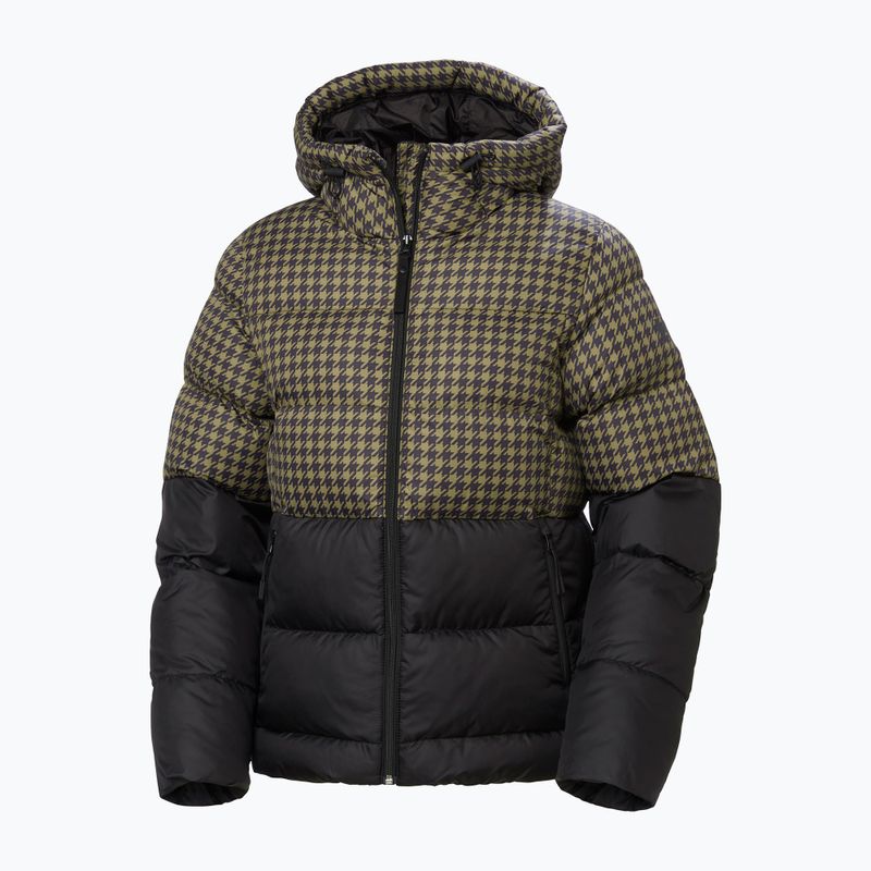 Dámská péřová bunda Helly Hansen Active Puffy sepia houndstooth aop 5