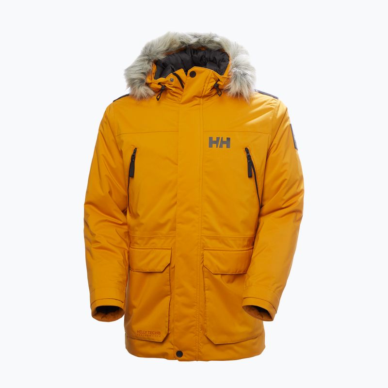 Pánská zimní bunda Helly Hansen Reine Parka mustard