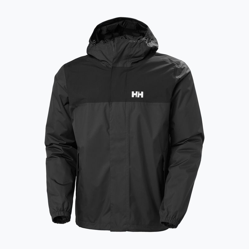 Pánská bunda do deště Helly Hansen Vancouver Fleece Lined ebony 6