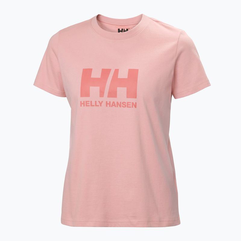 Dámské tričko Helly Hansen Logo 3.0 pink salt 4