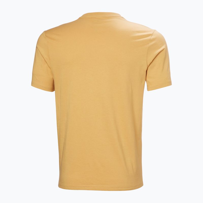 Pánské tričko Helly Hansen Logo 3.0 sand 5