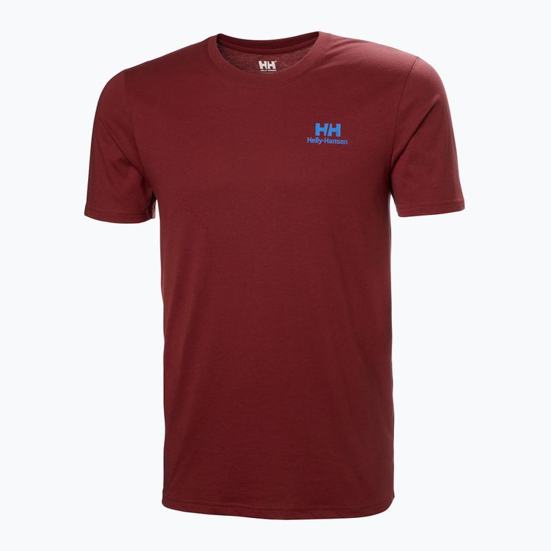 Pánské tričko Helly Hansen Nord Graphic mars red 4