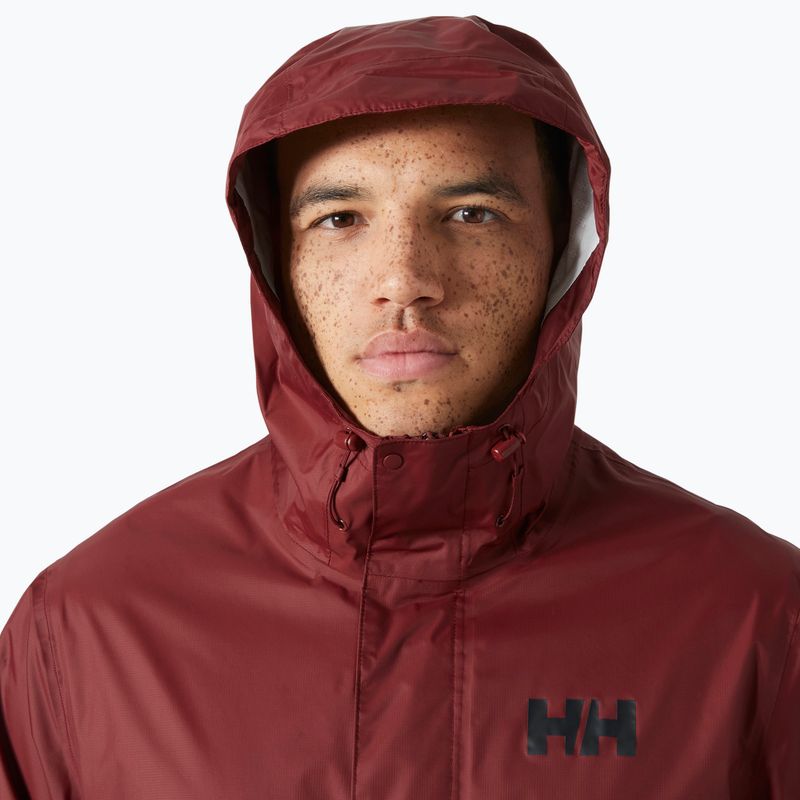 Pánská bunda do deště Helly Hansen Loke mars red 3
