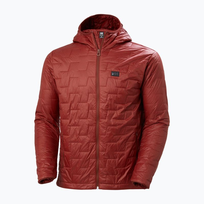 Pánská hybridní bunda Helly Hansen Lifaloft Hooded Insulator mars red 6