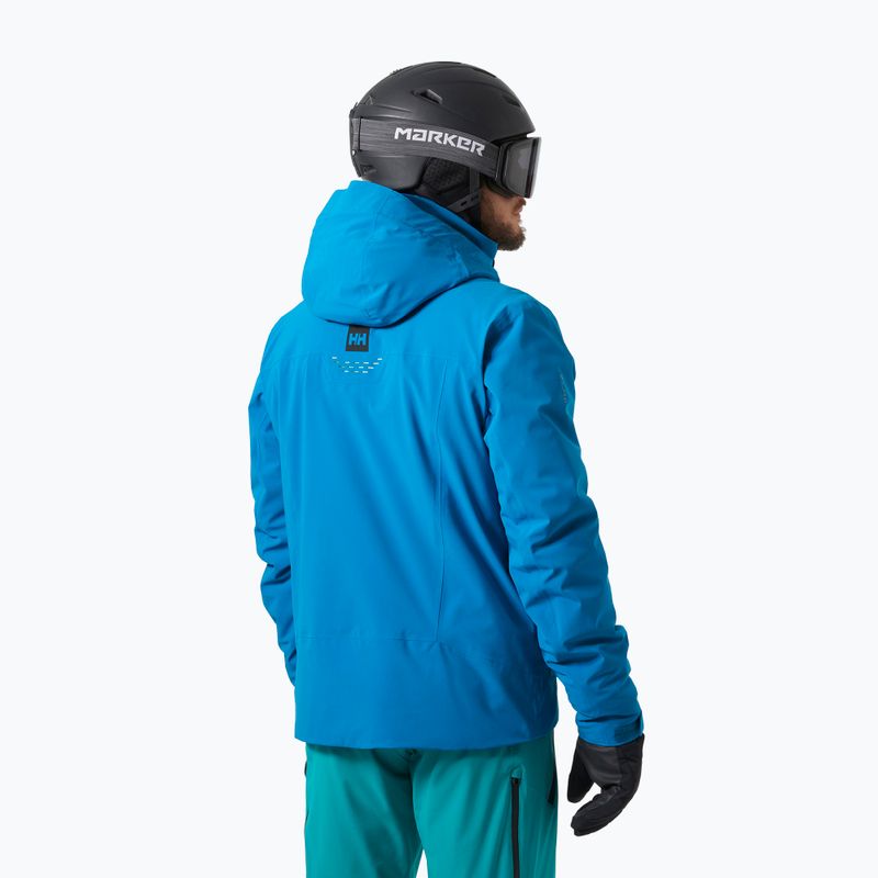 Pánská lyžařská bunda Helly Hansen Alpha Lifaloft cerulean blue 2