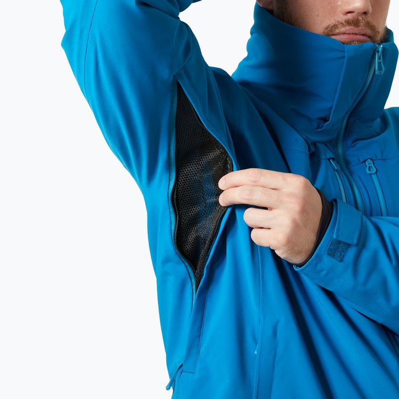 Pánská lyžařská bunda Helly Hansen Alpha Lifaloft cerulean blue 5