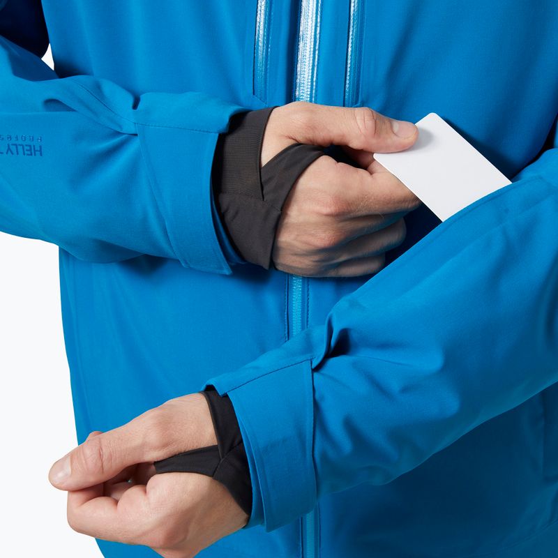 Pánská lyžařská bunda Helly Hansen Alpha Lifaloft cerulean blue 7