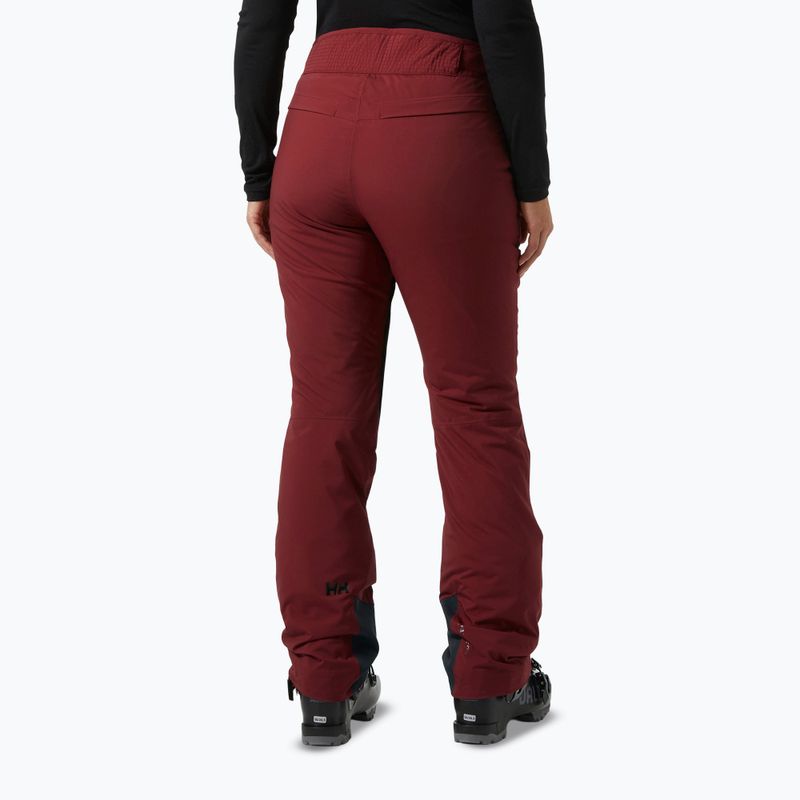 Dámské lyžařské kalhoty Helly Hansen Legendary Insulated mars red 2