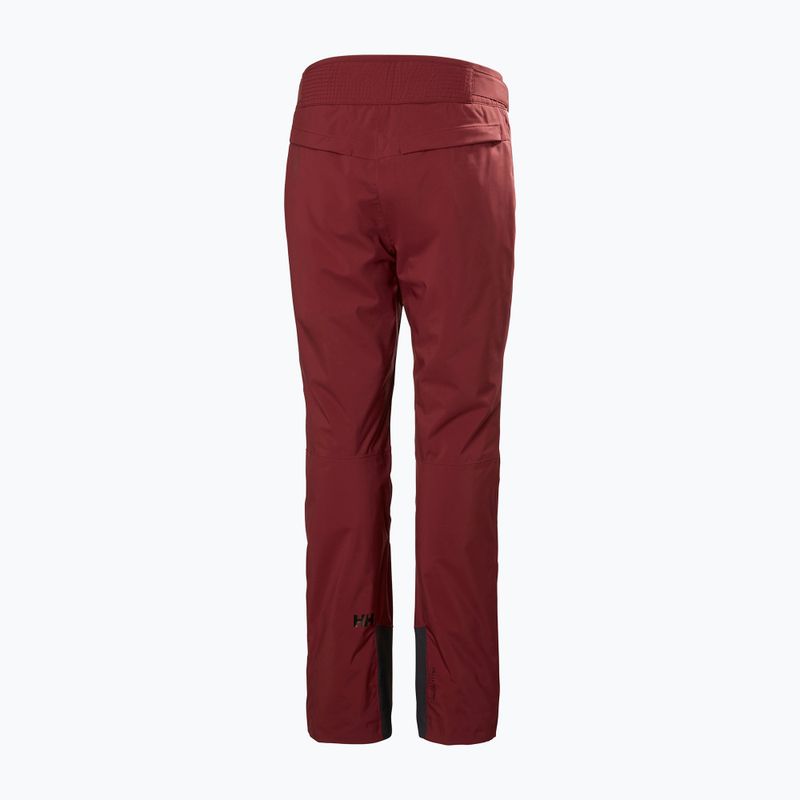 Dámské lyžařské kalhoty Helly Hansen Legendary Insulated mars red 6
