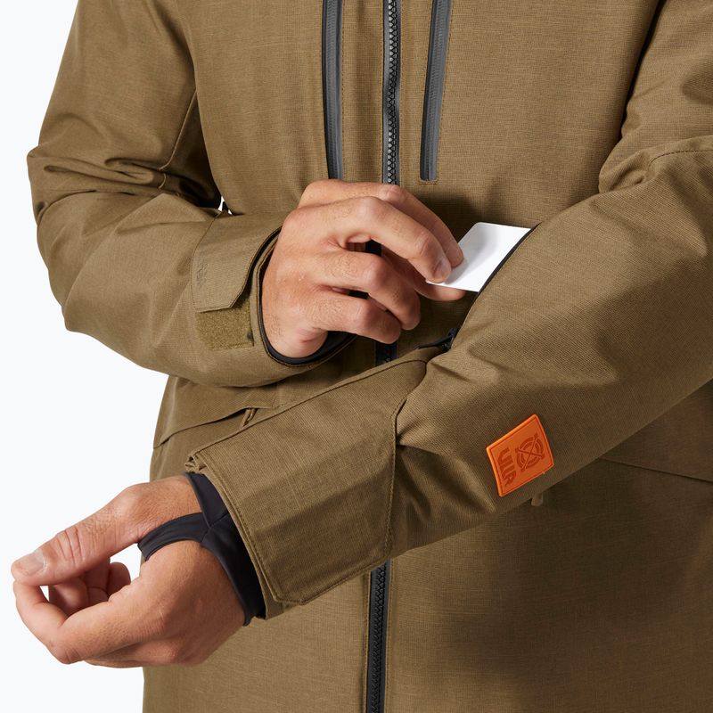 Pánská lyžařská bunda Helly Hansen Garibaldi 2.0 sepia 5