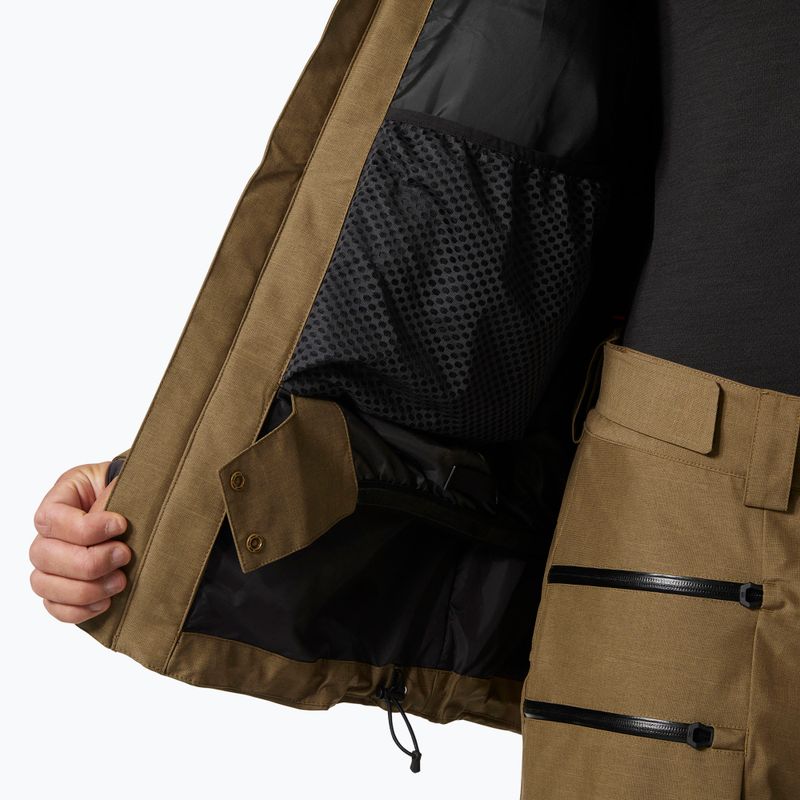 Pánská lyžařská bunda Helly Hansen Garibaldi 2.0 sepia 7