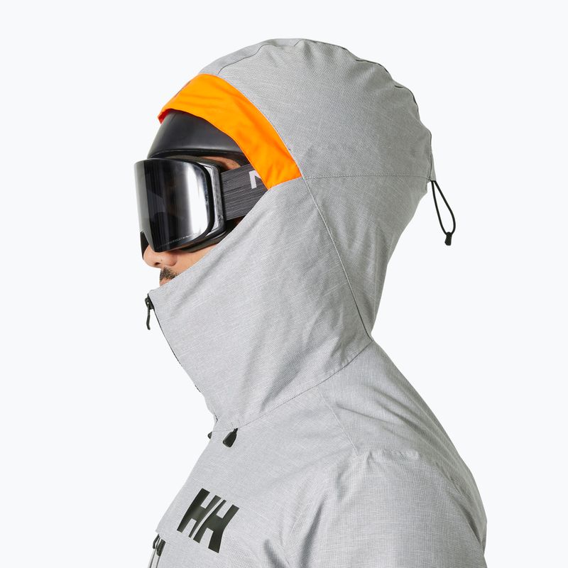 Pánská lyžařská bunda Helly Hansen Garibaldi 2.0 grey/melange 3
