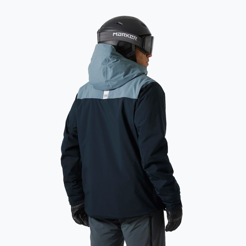 Pánská lyžařská bunda Helly Hansen Alpine Inslated navy 2