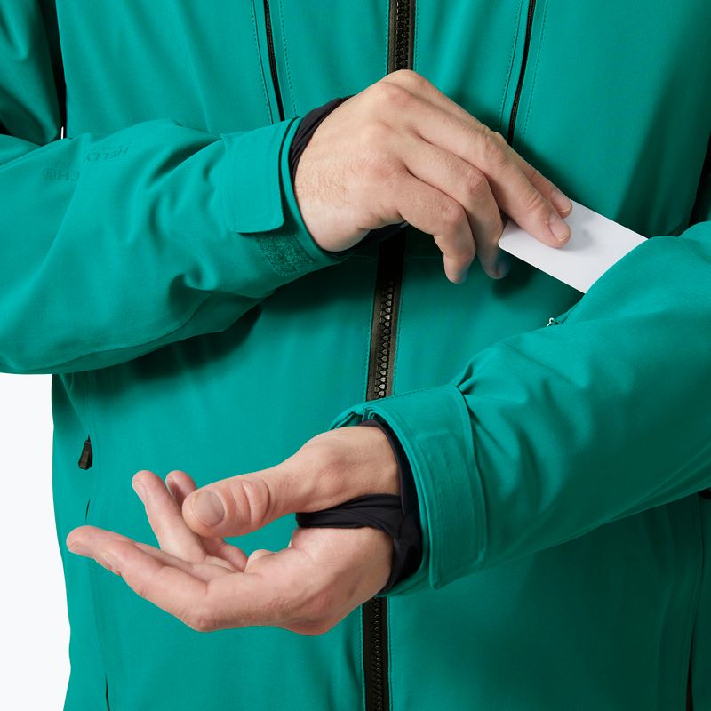 Pánská lyžařská bunda Helly Hansen Alpha 4.0 signal green 7