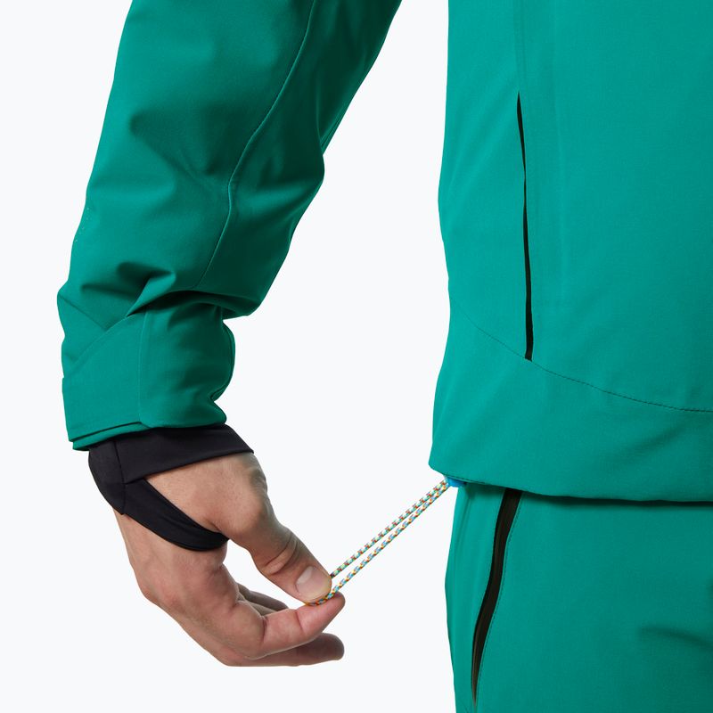 Pánská lyžařská bunda Helly Hansen Alpha 4.0 signal green 8