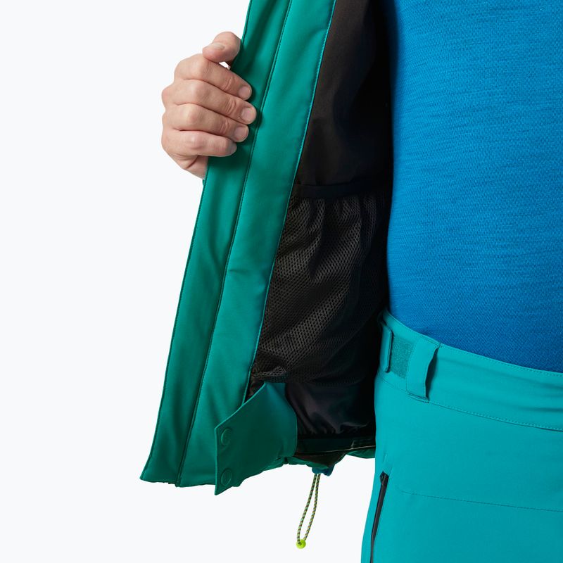 Pánská lyžařská bunda Helly Hansen Alpha 4.0 signal green 9