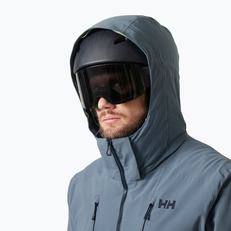 Pánská lyžařská bunda Helly Hansen Alpha 4.0 washed navy 2