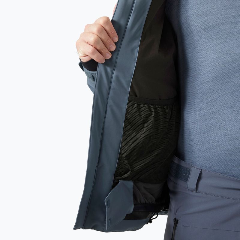 Pánská lyžařská bunda Helly Hansen Alpha 4.0 washed navy 6