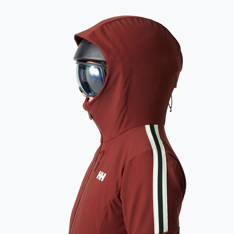 Dámská lyžařská bunda Helly Hansen Avanti 3-In-1 Softshell Jacket mars red 3