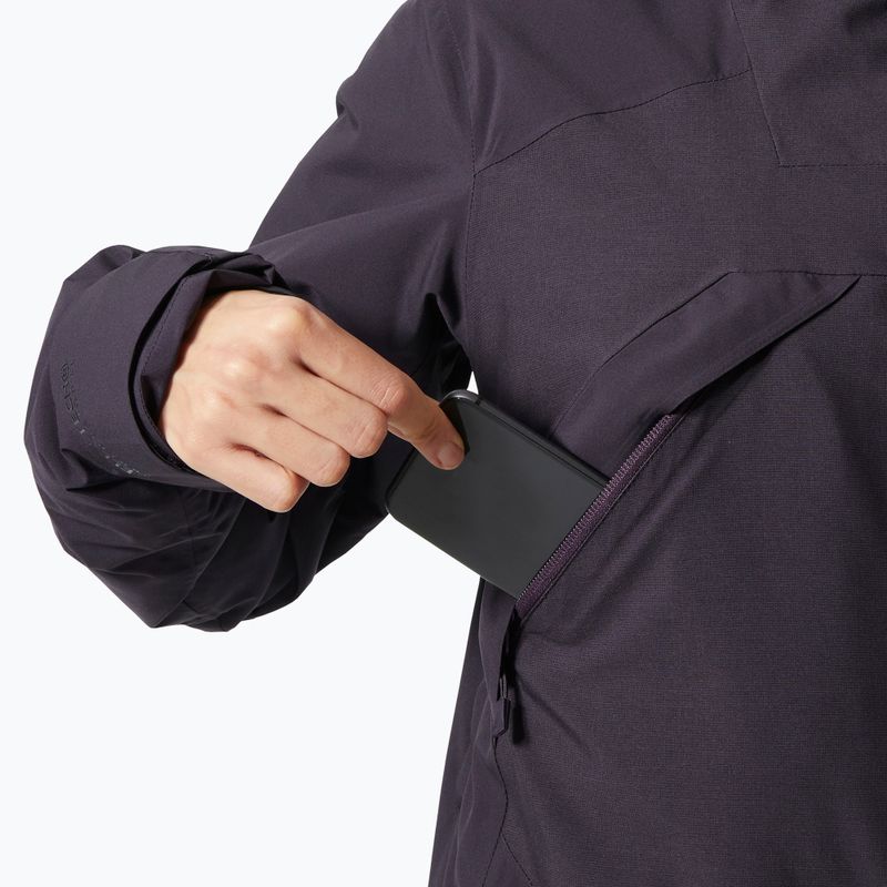 Dámská lyžařská bunda Helly Hansen Whitewall Lifaloft 3.0 black grape 6