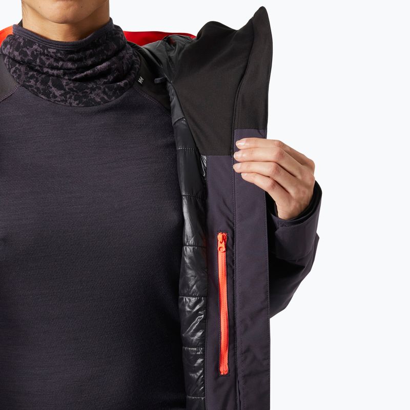 Dámská lyžařská bunda Helly Hansen Whitewall Lifaloft 3.0 black grape 8