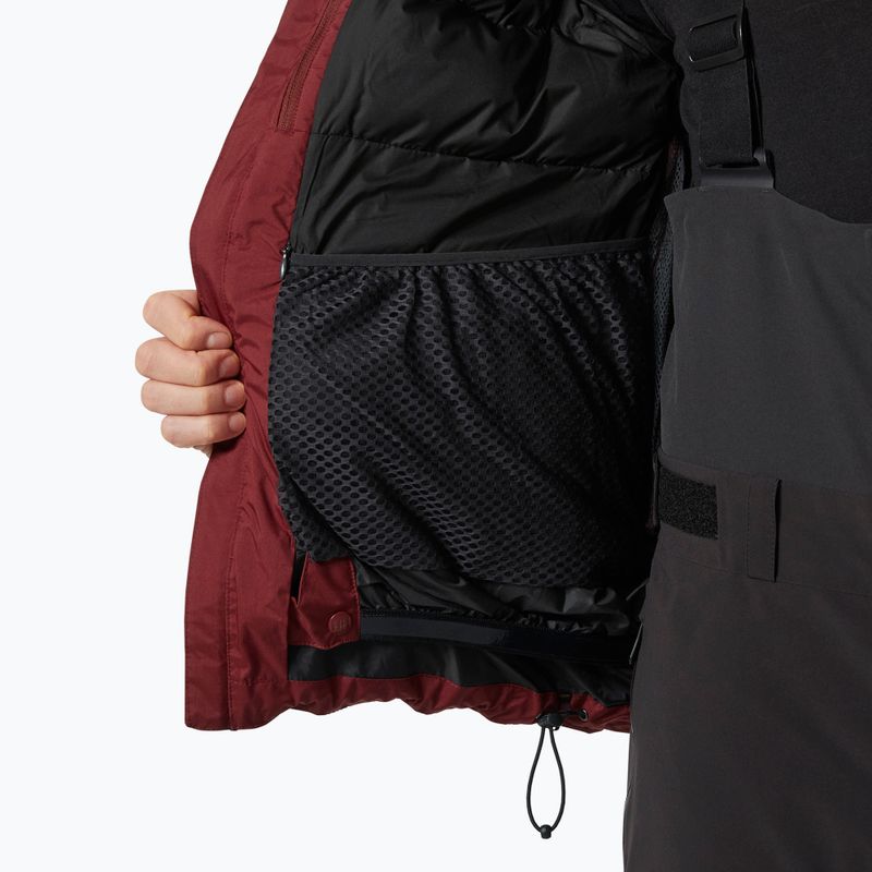 Pánská lyžařská bunda Helly Hansen Kvitfjell Race Puffy mars red 8