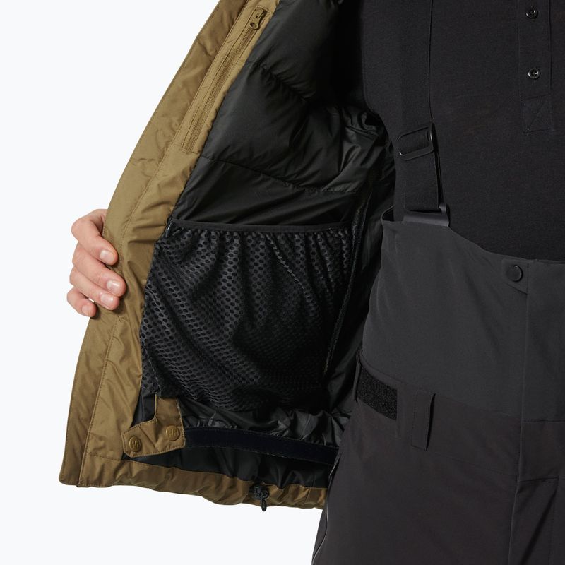 Pánská lyžařská bunda Helly Hansen Kvitfjell Race Puffy sepia 8