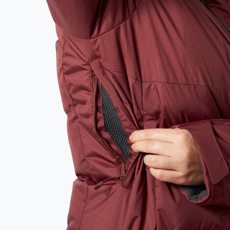 Dámská lyžařská bunda Helly Hansen Kvitfjell Race Puffy mars red 6