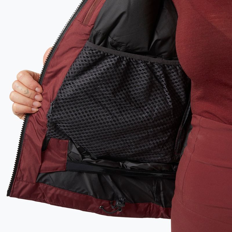 Dámská lyžařská bunda Helly Hansen Kvitfjell Race Puffy mars red 8