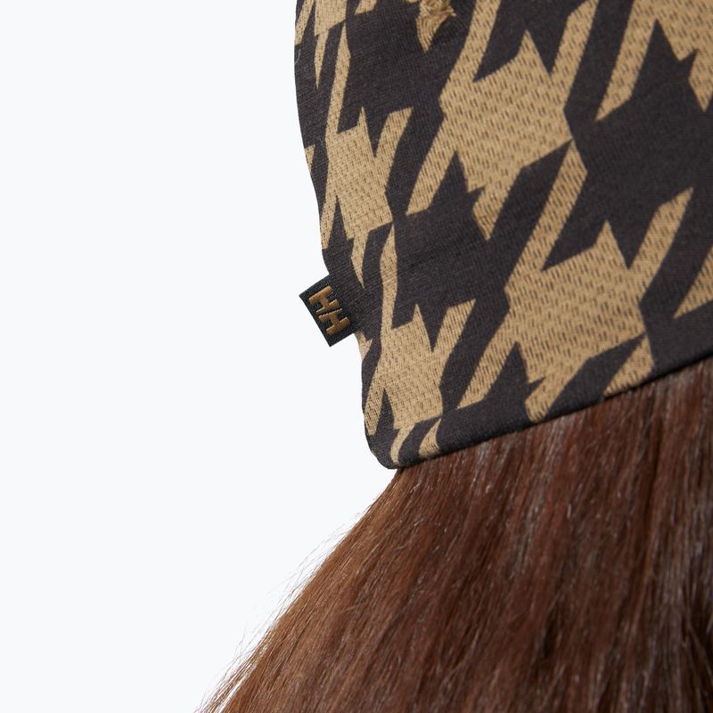 Zimní čepice Helly Hansen Lifa Merino sepia houndstooth aop 4