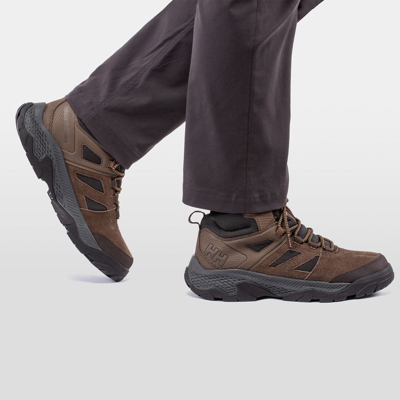 Dámské trekové boty Helly Hansen Switchback Low 3 HellyTech bushwacker/coffee bean 8
