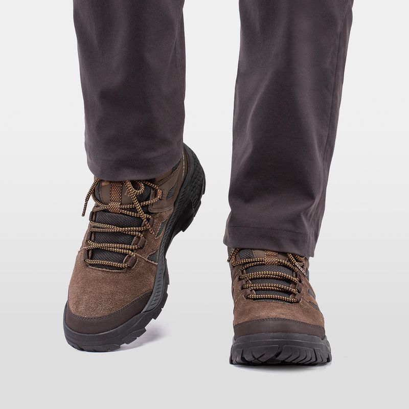 Dámské trekové boty Helly Hansen Switchback Low 3 HellyTech bushwacker/coffee bean 9