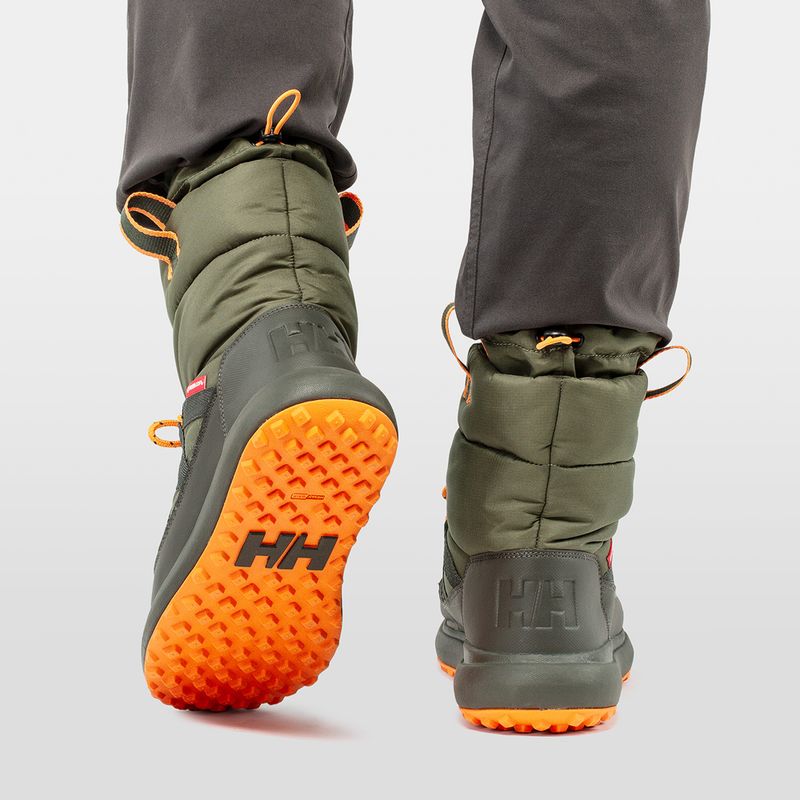 Pánské sněhule Helly Hansen Monarch utility green/orange 15