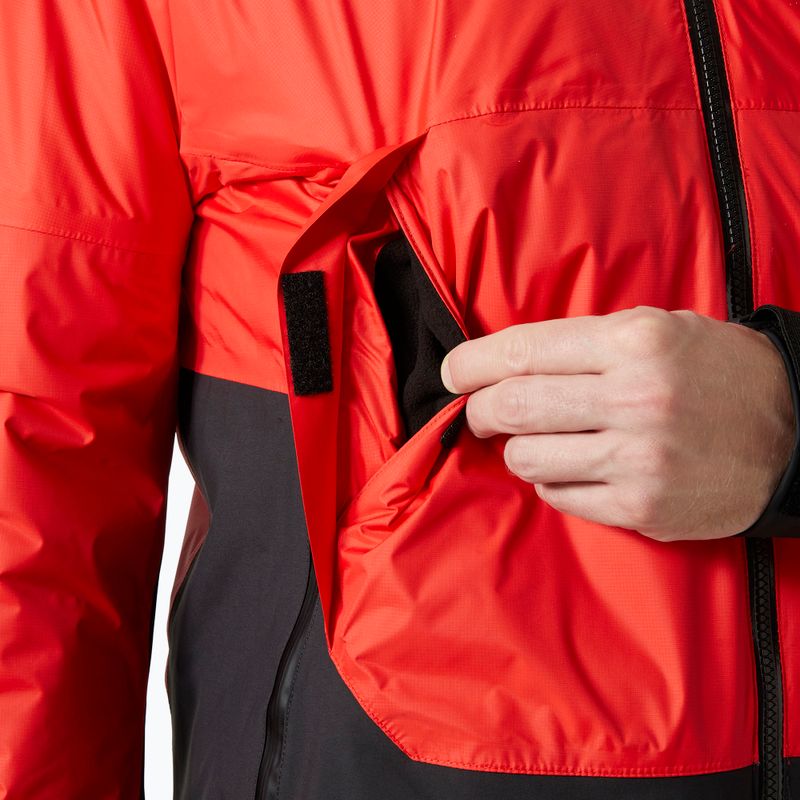 Jachtařská bundaHelly Hansen Aegir midlayer alert red 4