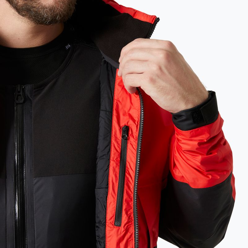Jachtařská bundaHelly Hansen Aegir midlayer alert red 7