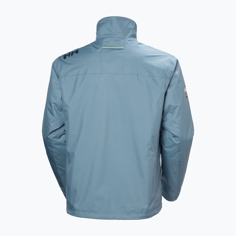 Pánská jachtařská bunda Helly Hansen Crew Hooded Pile washed navy 9