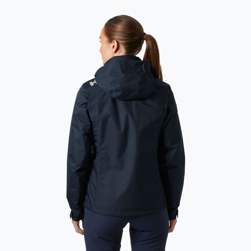 Dámská jachtařská bunda Helly Hansen Crew Hooded Pile navy 2