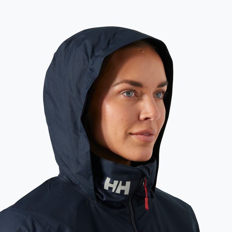 Dámská jachtařská bunda Helly Hansen Crew Hooded Pile navy 3