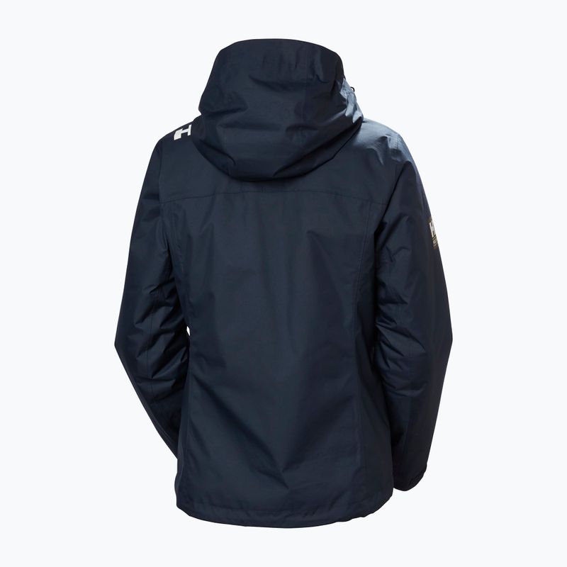 Dámská jachtařská bunda Helly Hansen Crew Hooded Pile navy 11