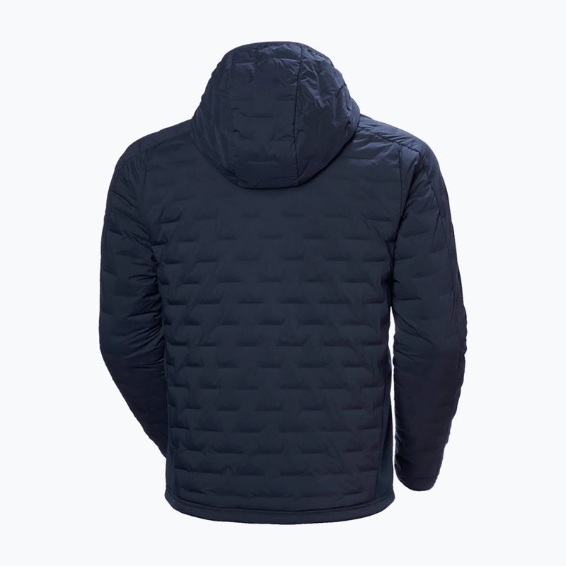 Pánská jachtařská bunda Helly Hansen HP Hybrid Stretch Hooded Insulator navy 4