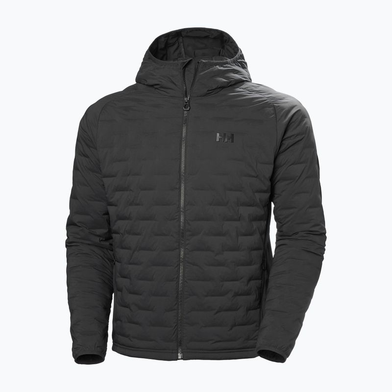 Pánská jachtařská bunda Helly Hansen HP Hybrid Stretch Hooded Insulator ebony 6