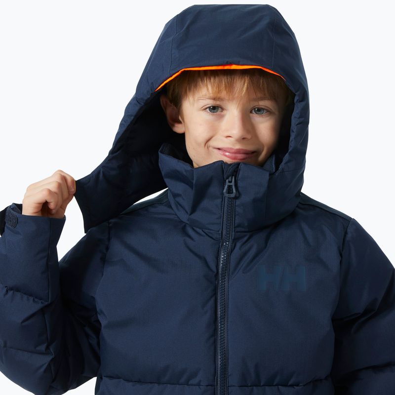 Dětská lyžařská bunda Helly Hansen Kvitfjell Race Puffy navy 3