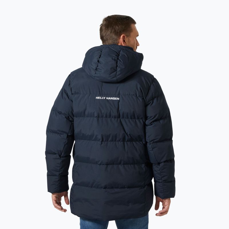 Pánská zateplená bunda Helly Hansen Vardo Parka navy 2