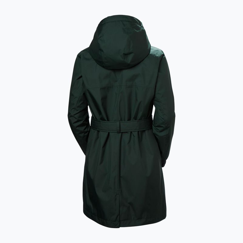 Dámský zateplený trenčkot Helly Hansen Classic Insulated Trench Dark Jungle 6