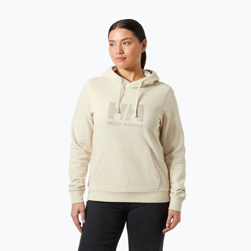 Dámská mikina Helly Hansen HH Logo Hoodie cream