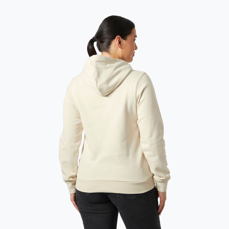 Dámská mikina Helly Hansen HH Logo Hoodie cream 2